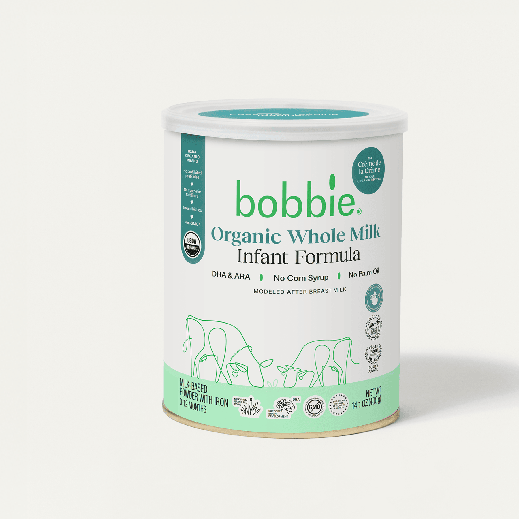 Organic Whole Milk Infant Formula