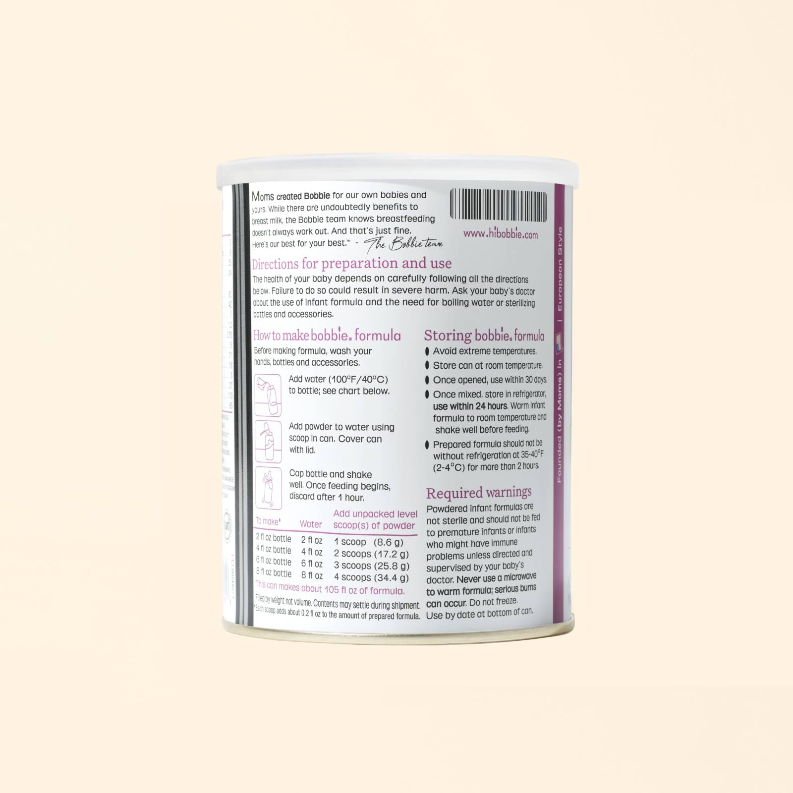 Organic Gentle® Infant Formula PEDS/HCP - 10 Pack