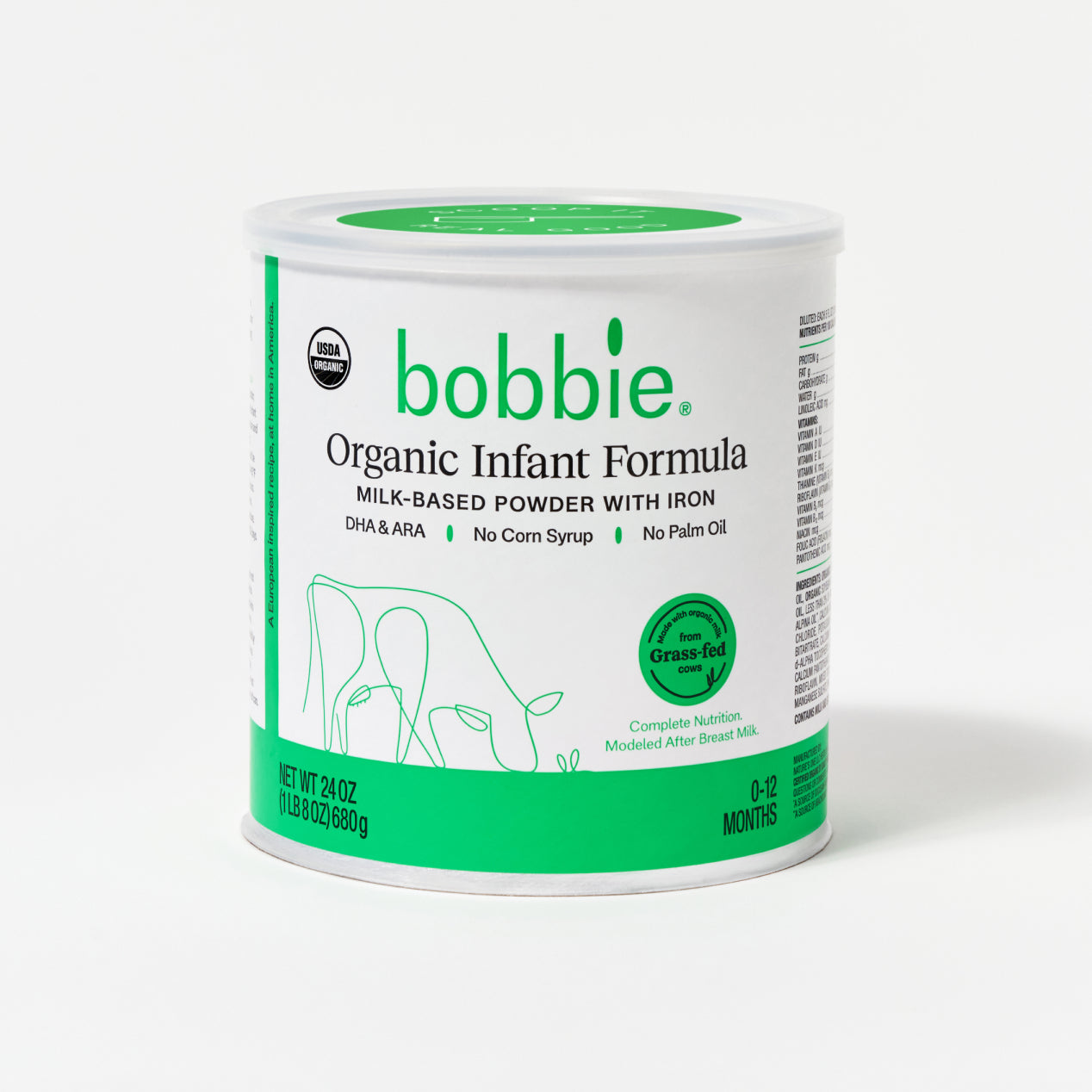 Organic oreganol natural baby formula
