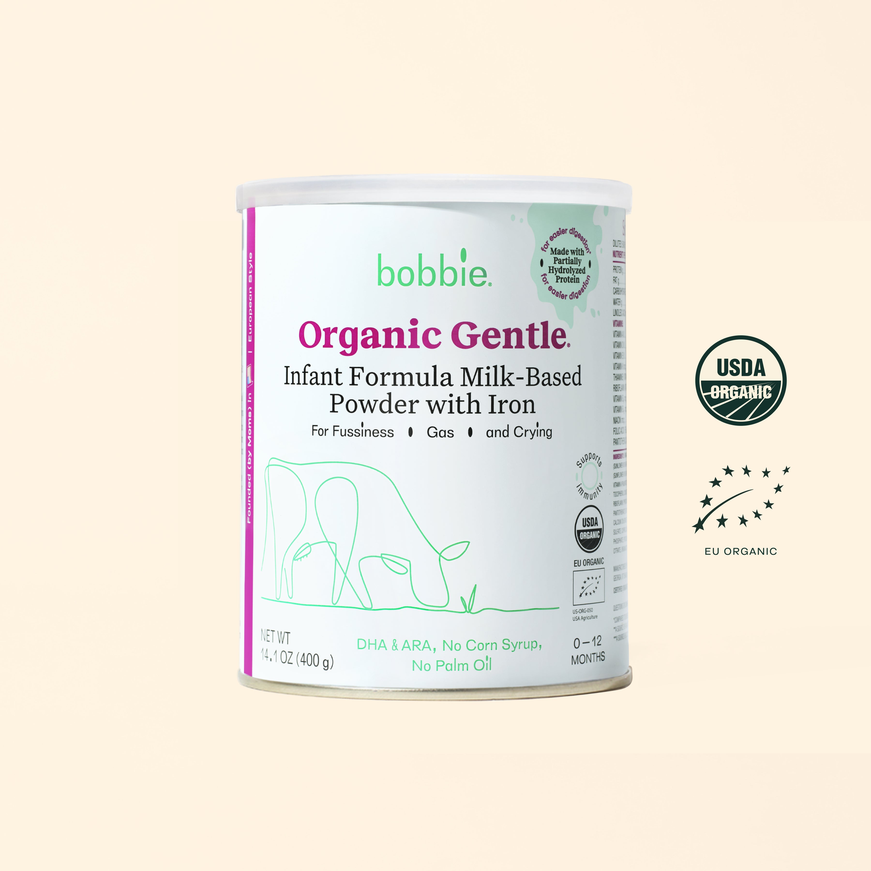 1 Can Replacement Bundle - Organic Gentle Infant Formula