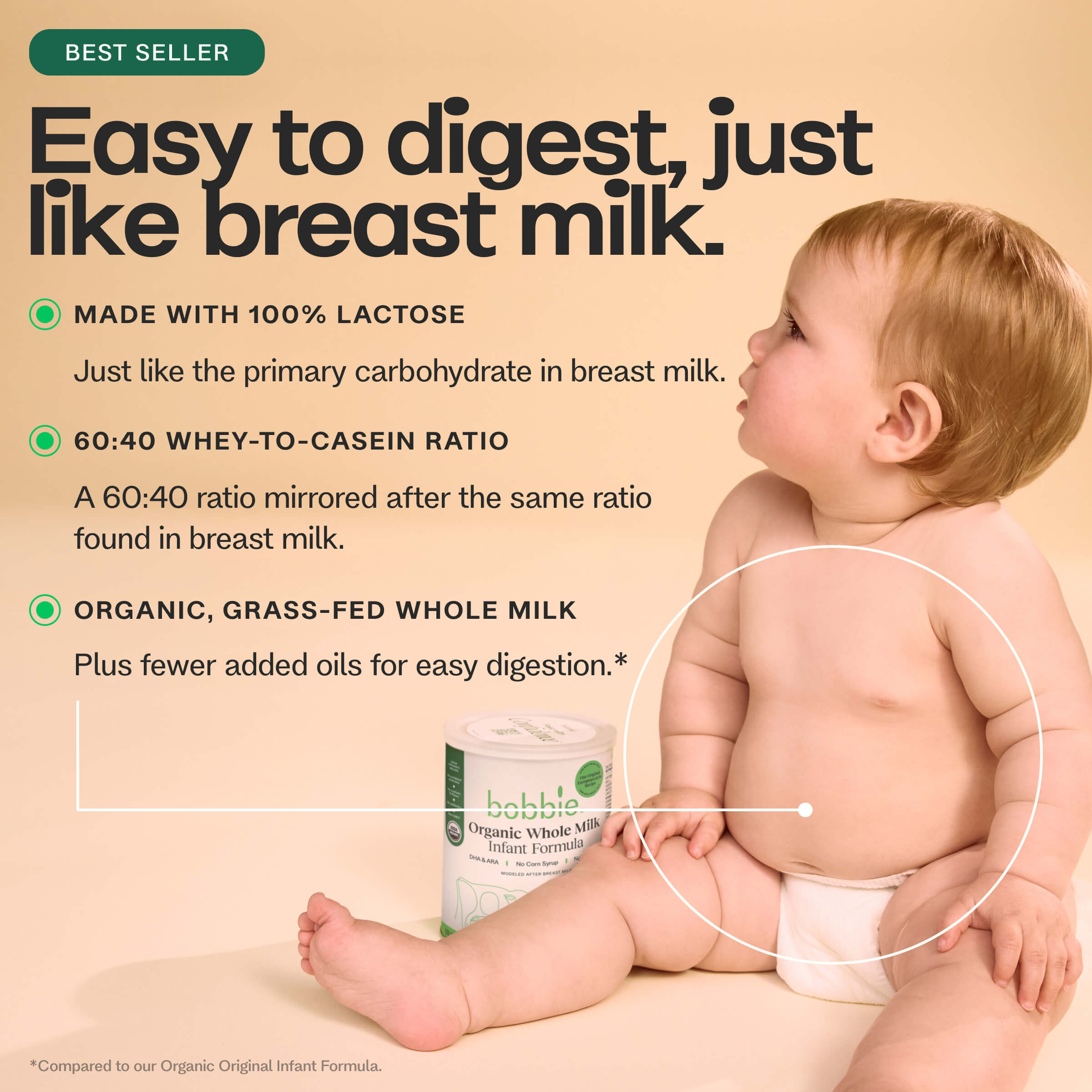 Organic Whole Milk Infant Formula Starter Bundle - Trial