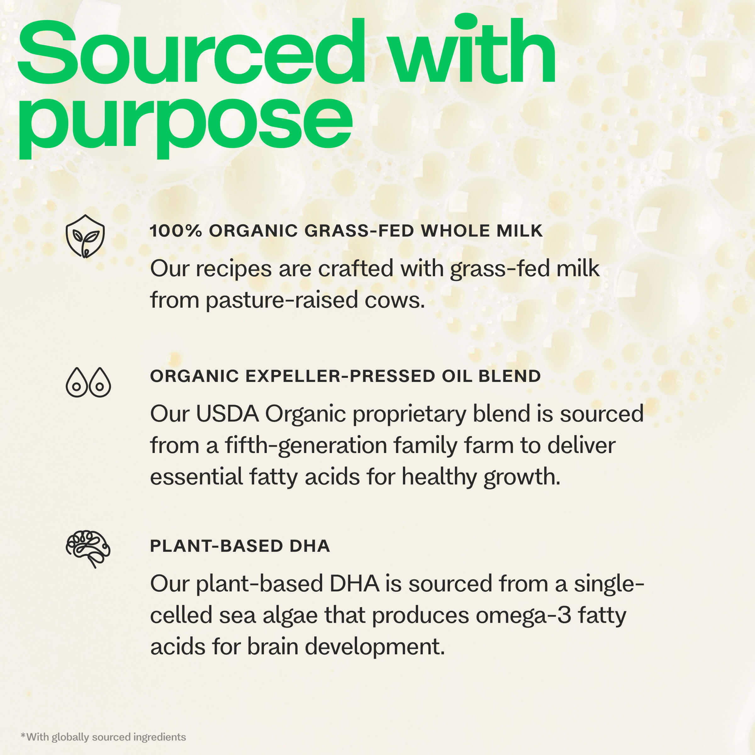 Organic Whole Milk Infant Formula Starter Bundle - Trial