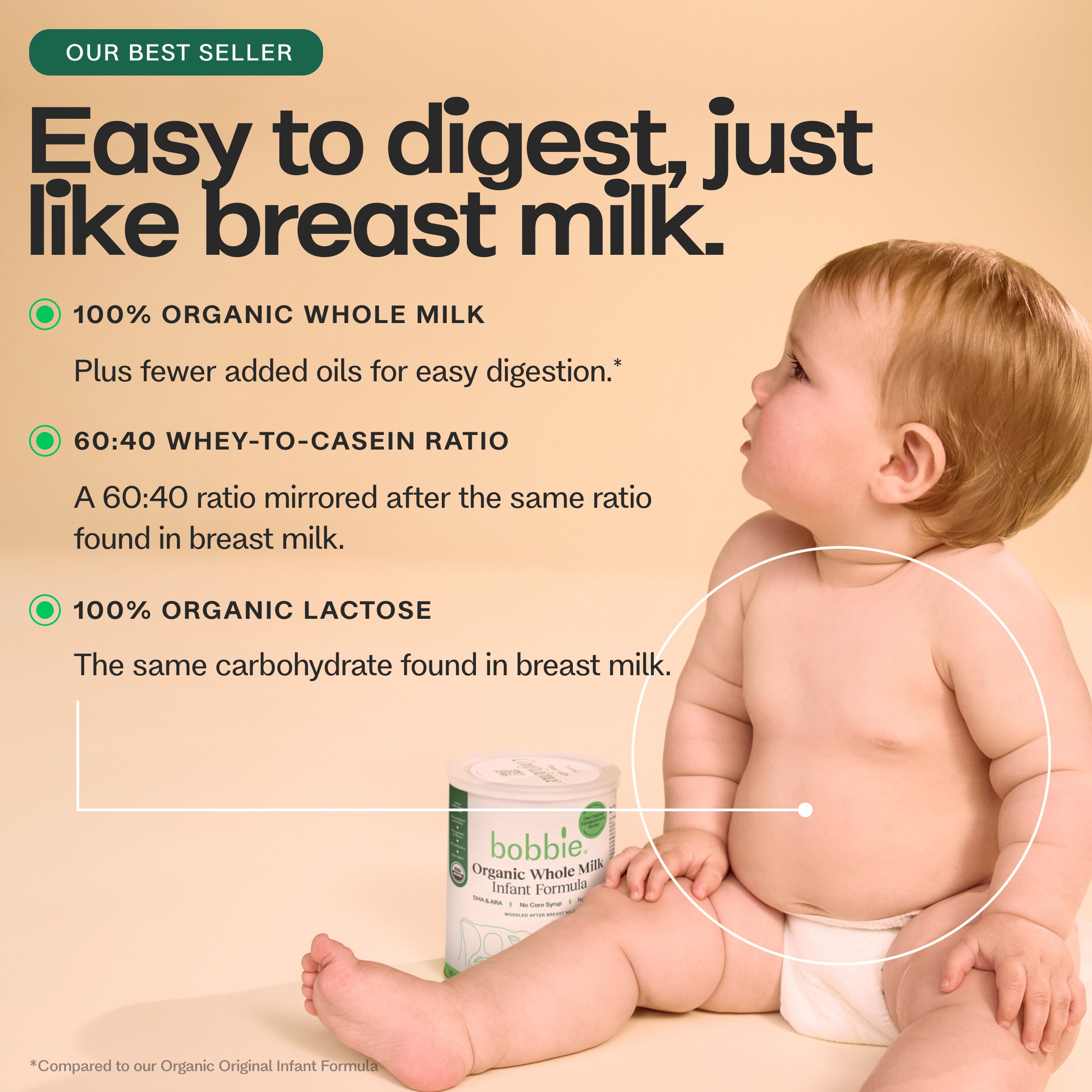 Organic Whole Milk Infant Formula