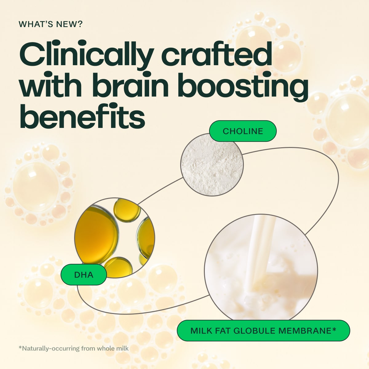 Clinically crafted with brain boosting benefits