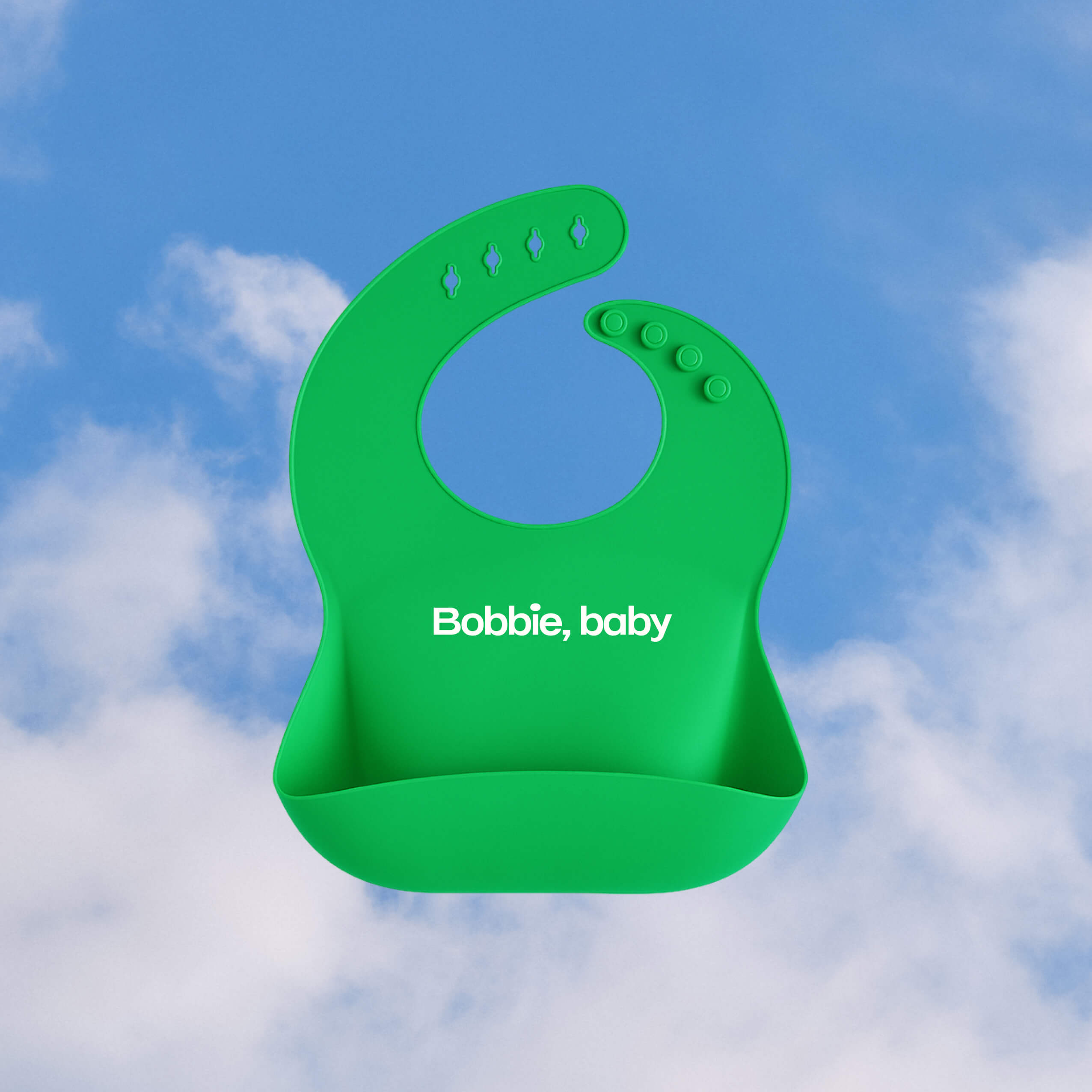 Bobbie Silicone Baby Bib