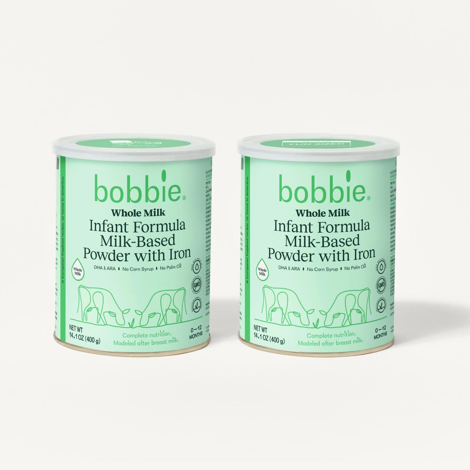 Non-organic whole milk baby formula