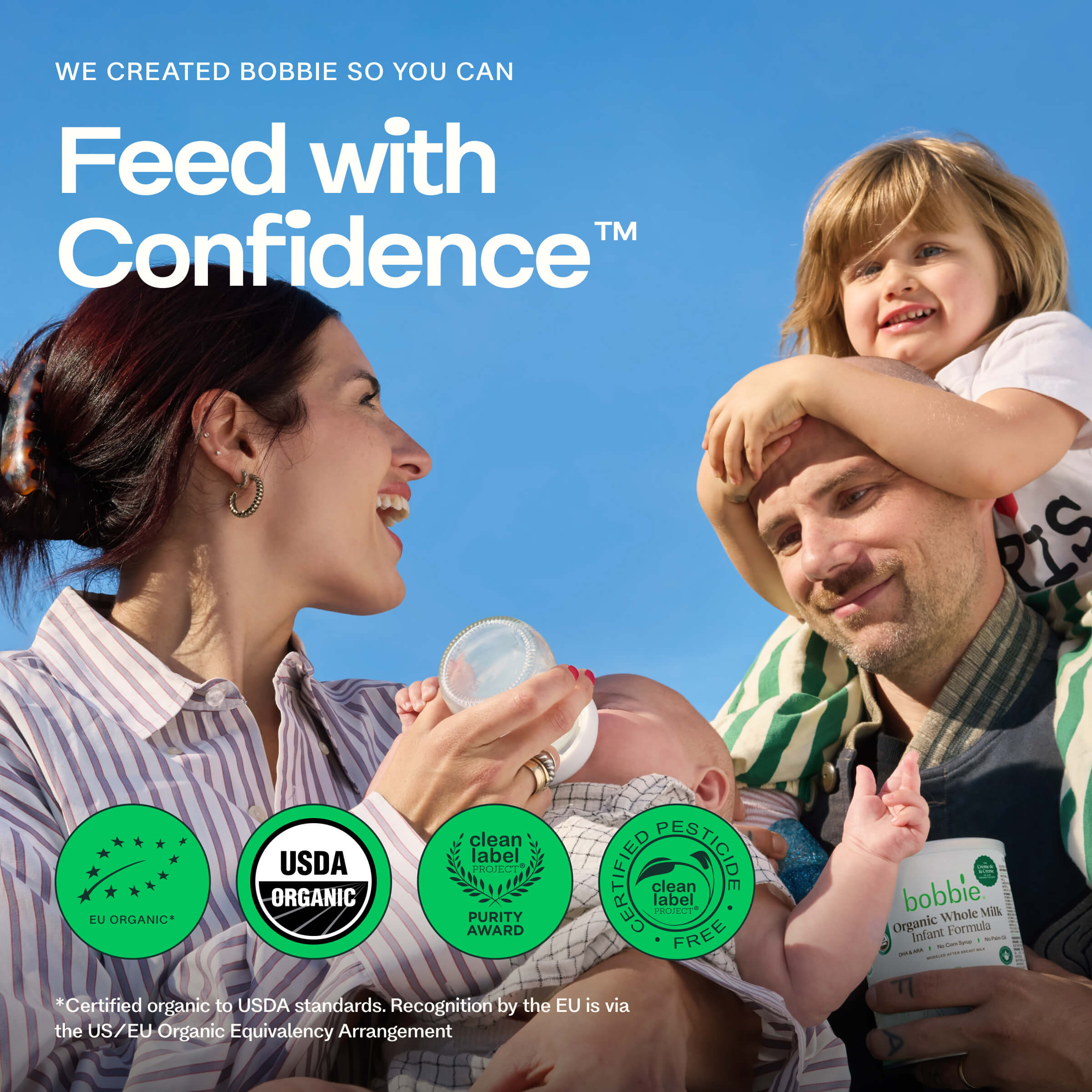 Organic Whole Milk Infant Formula