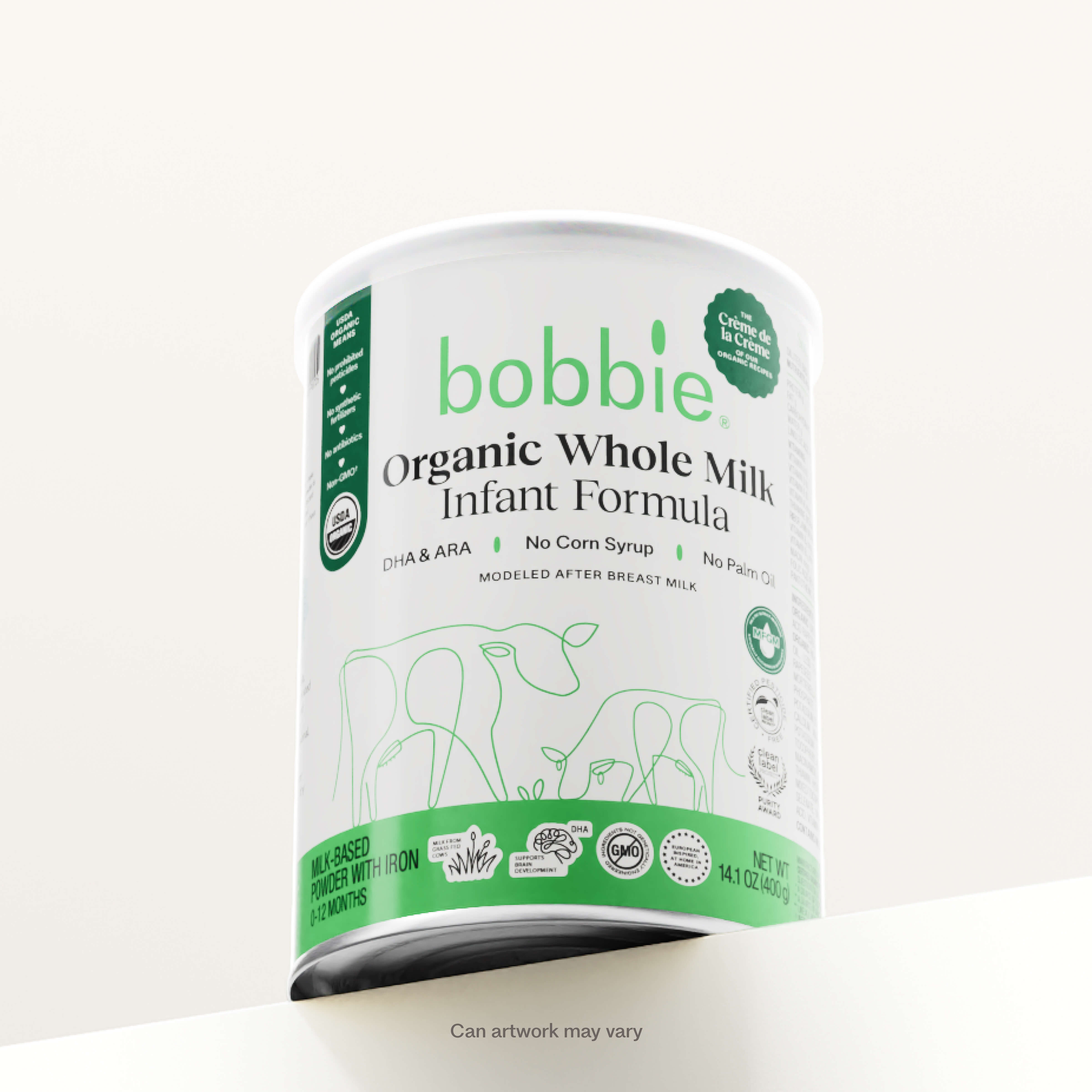 Organic Whole Milk Infant Formula