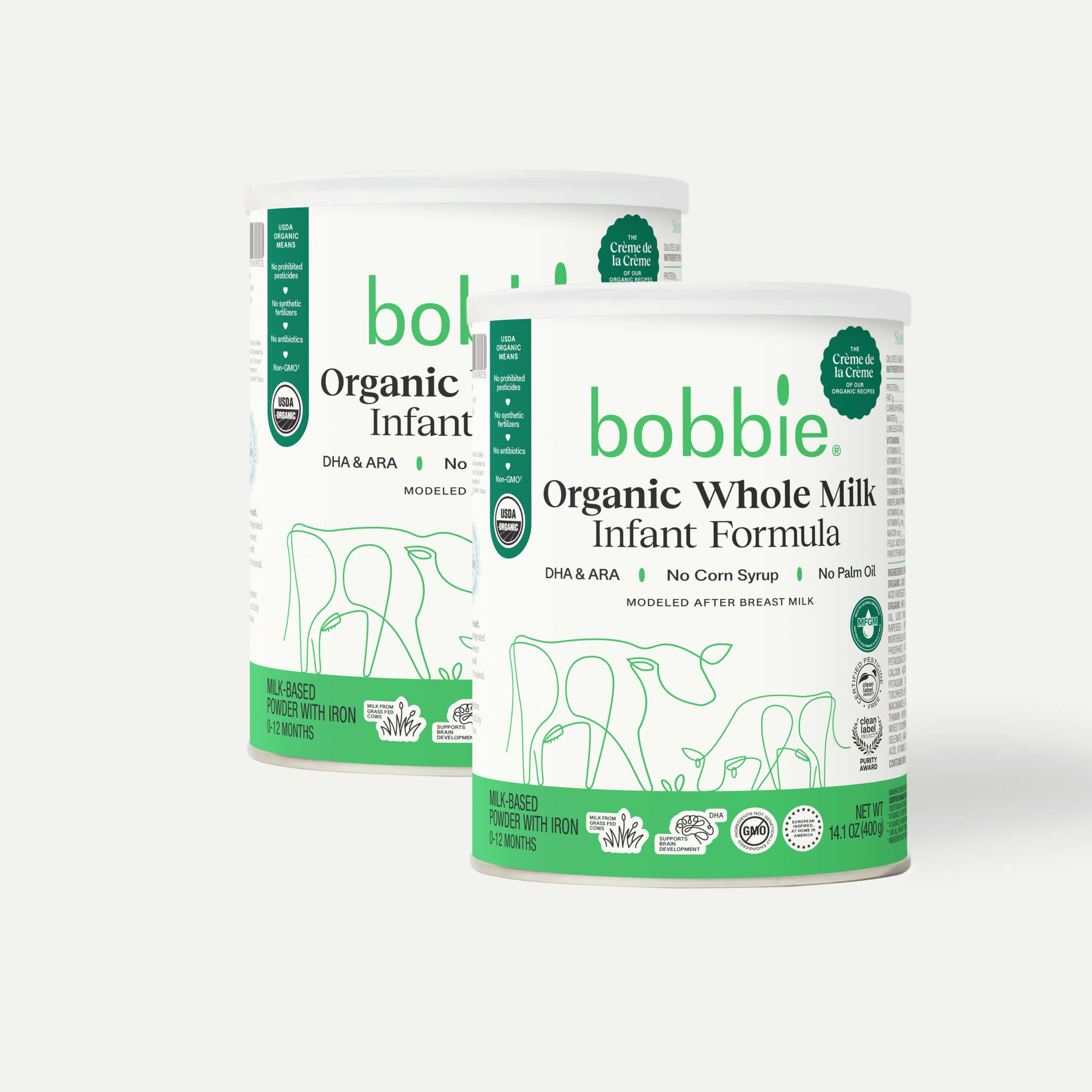 Organic Whole Milk Infant Formula Starter Bundle