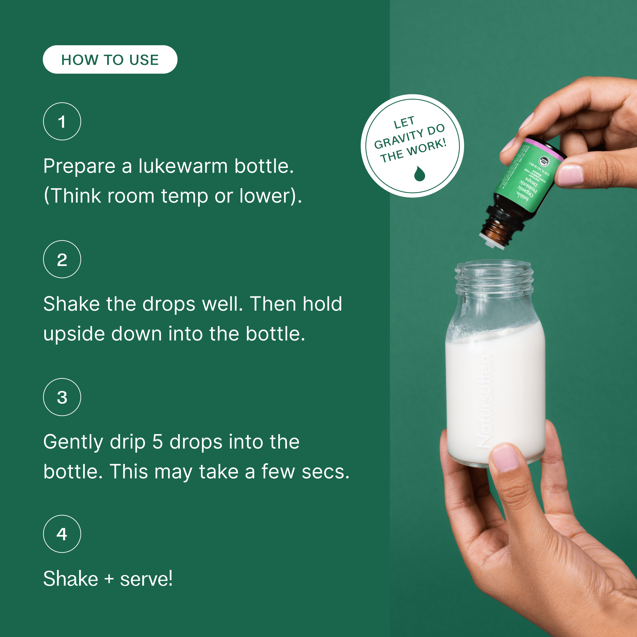 Organic Probiotic Drops