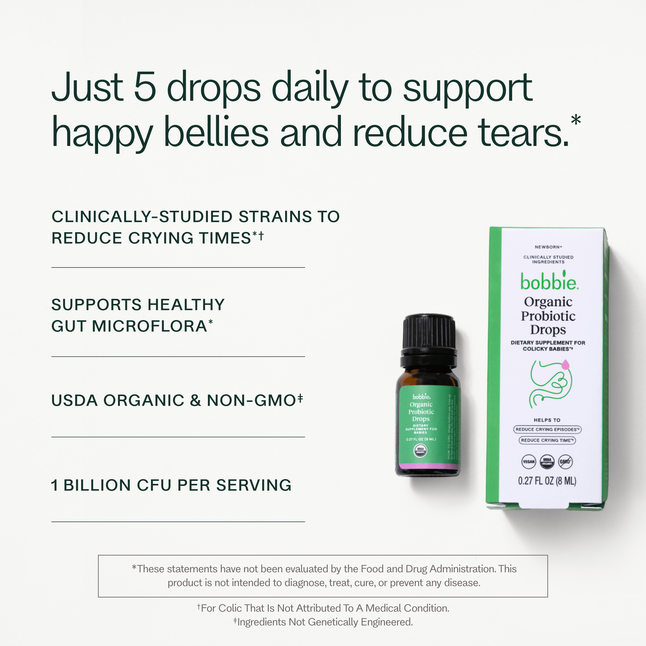 Organic Probiotic Drops