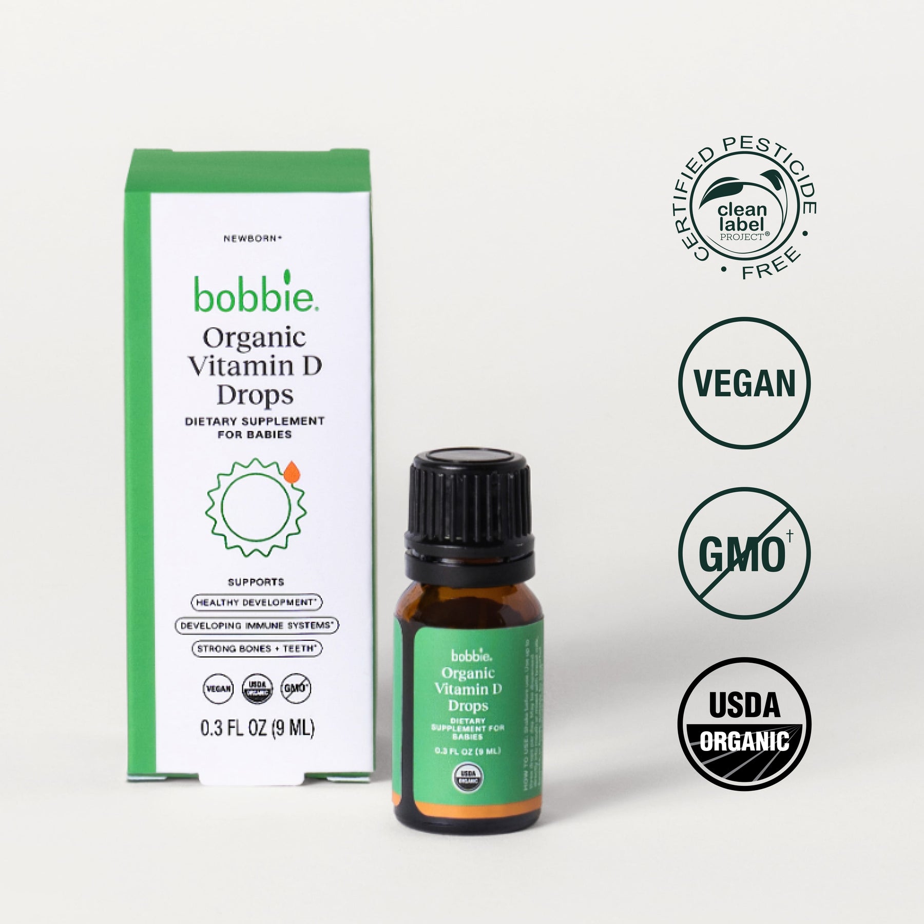 Organic Vitamin D Drops