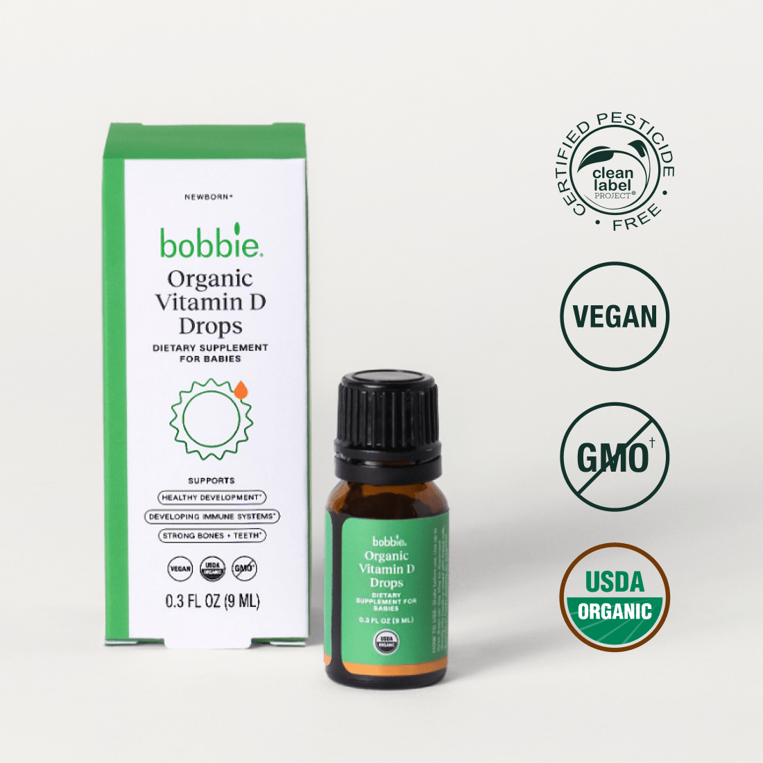 Organic Vitamin D Drops