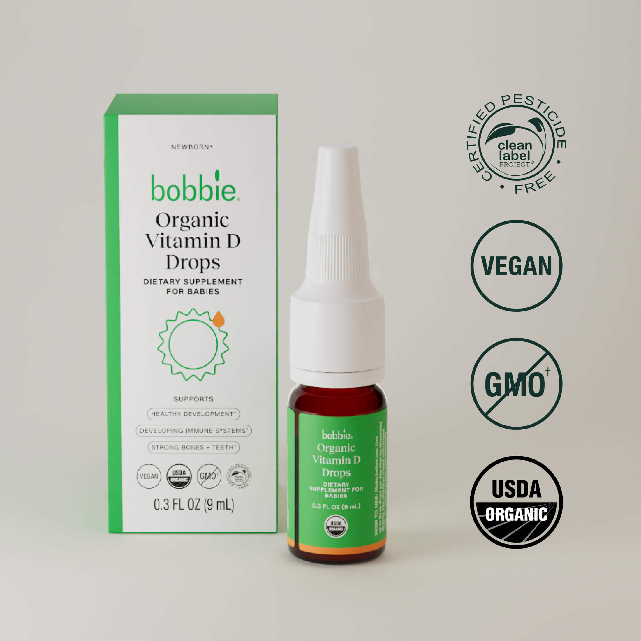 Organic Vitamin D Drops