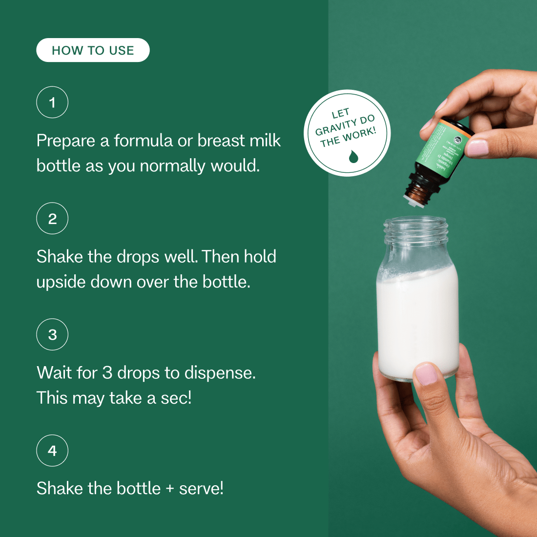 Organic Vitamin D Drops