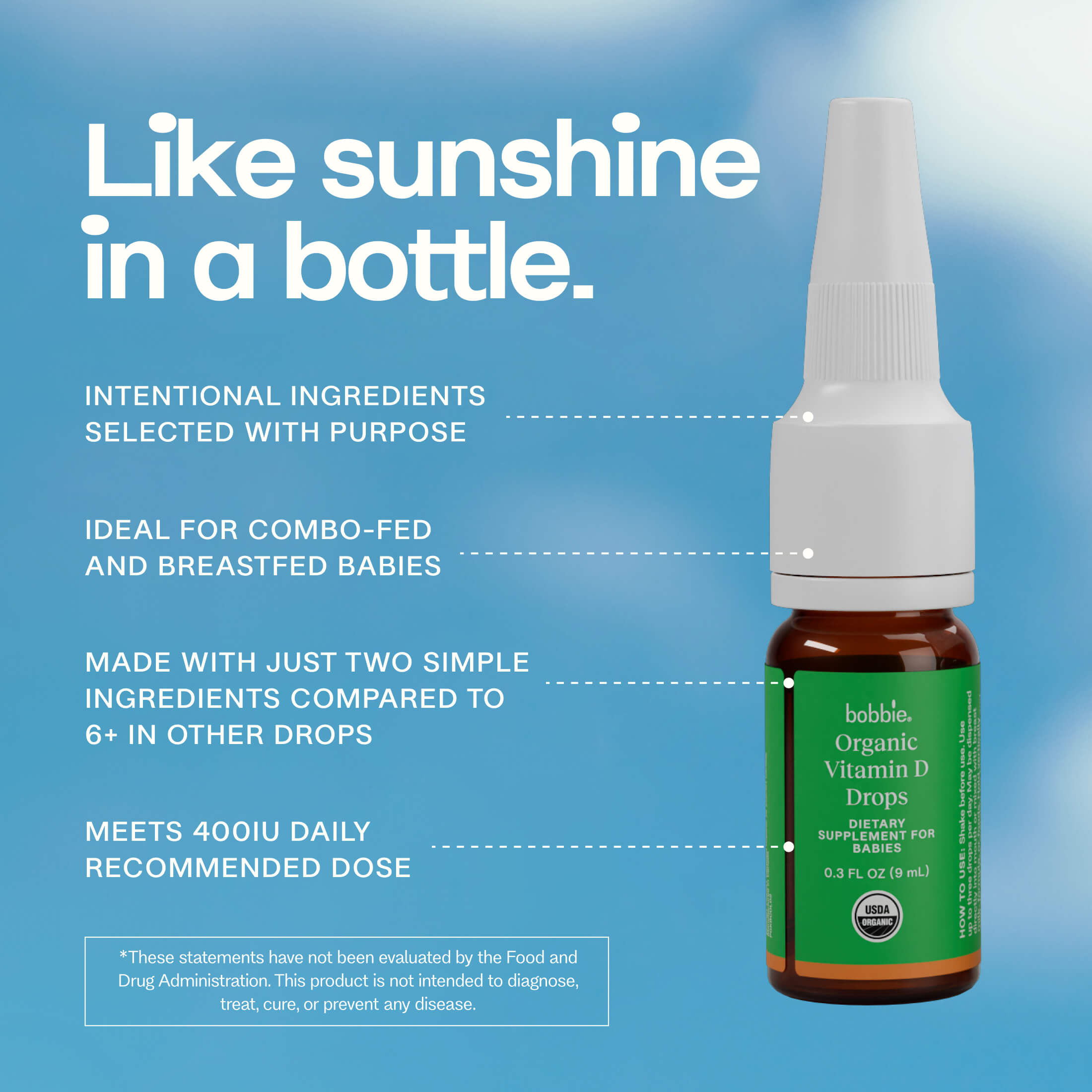 Organic Vitamin D Drops