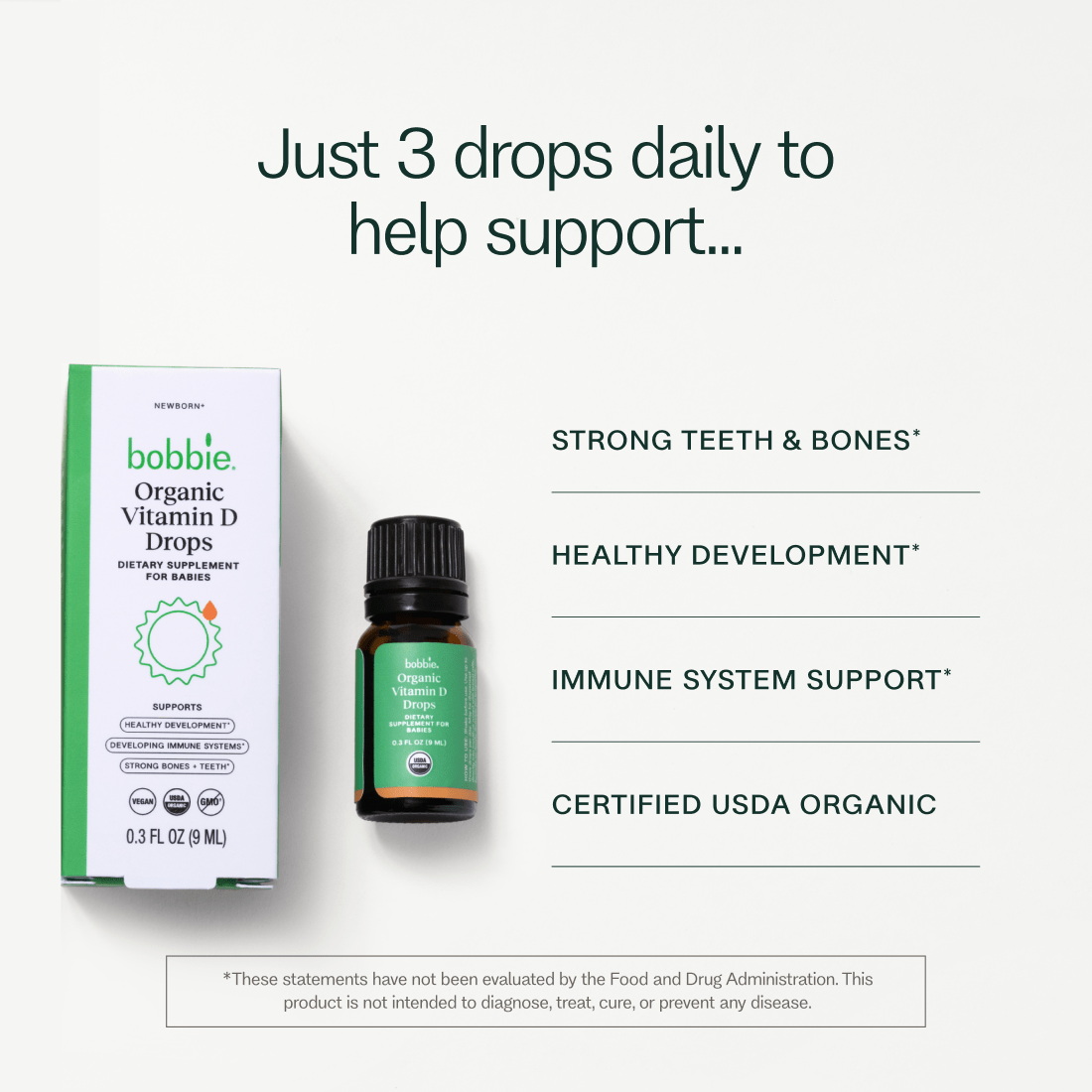 Organic Vitamin D Drops