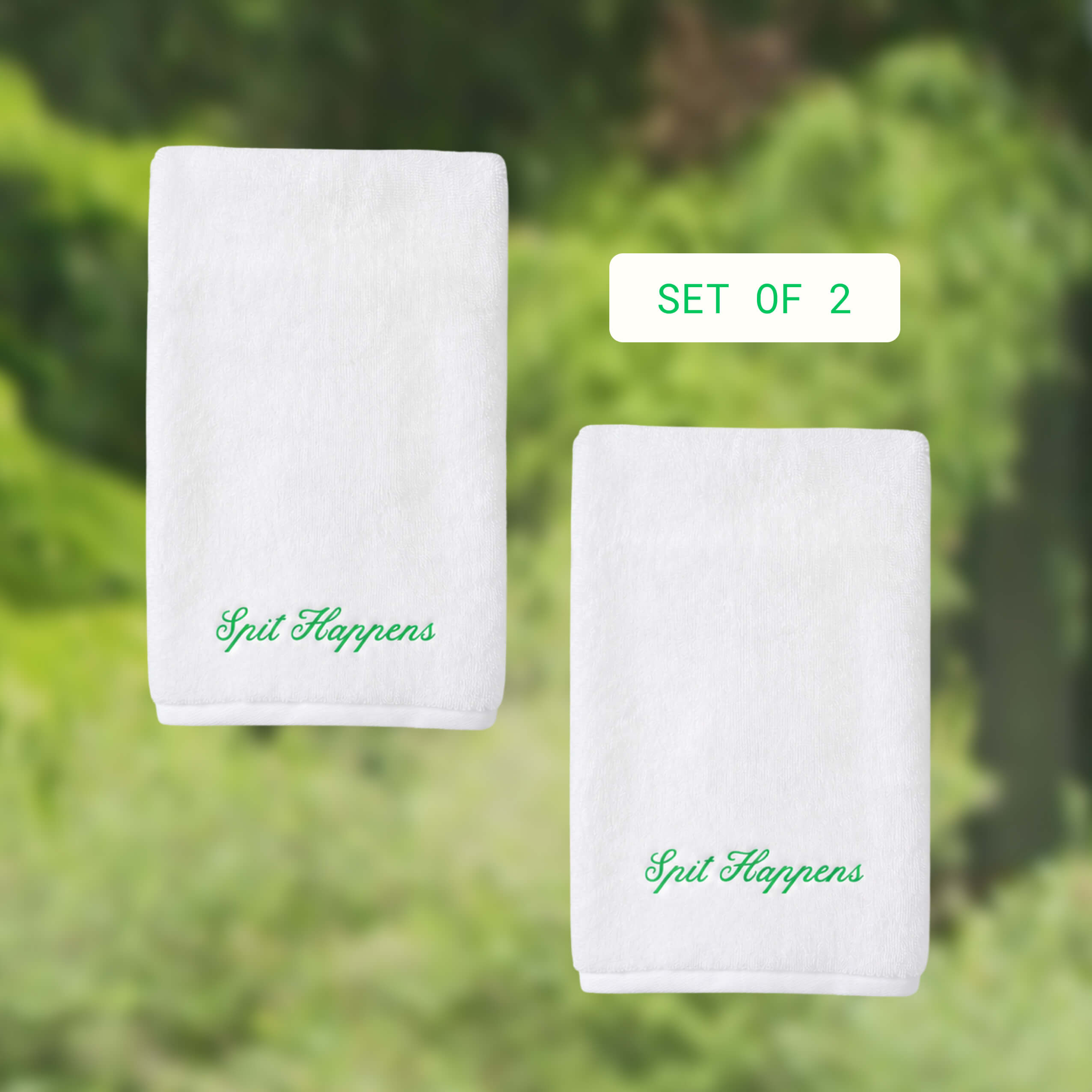 Spit Happens Burp Cloth