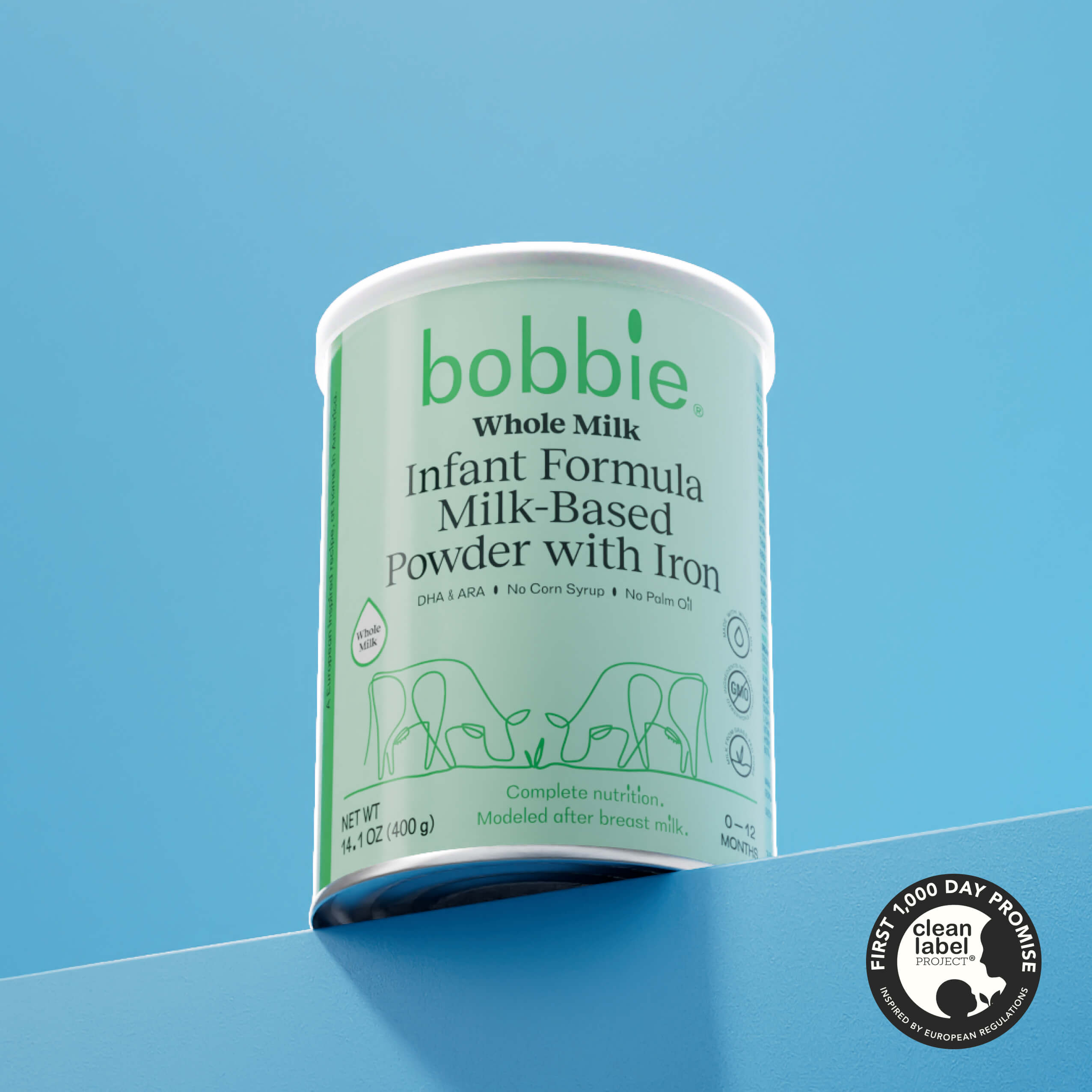 Try Bobbie: Grass-Fed Whole Milk