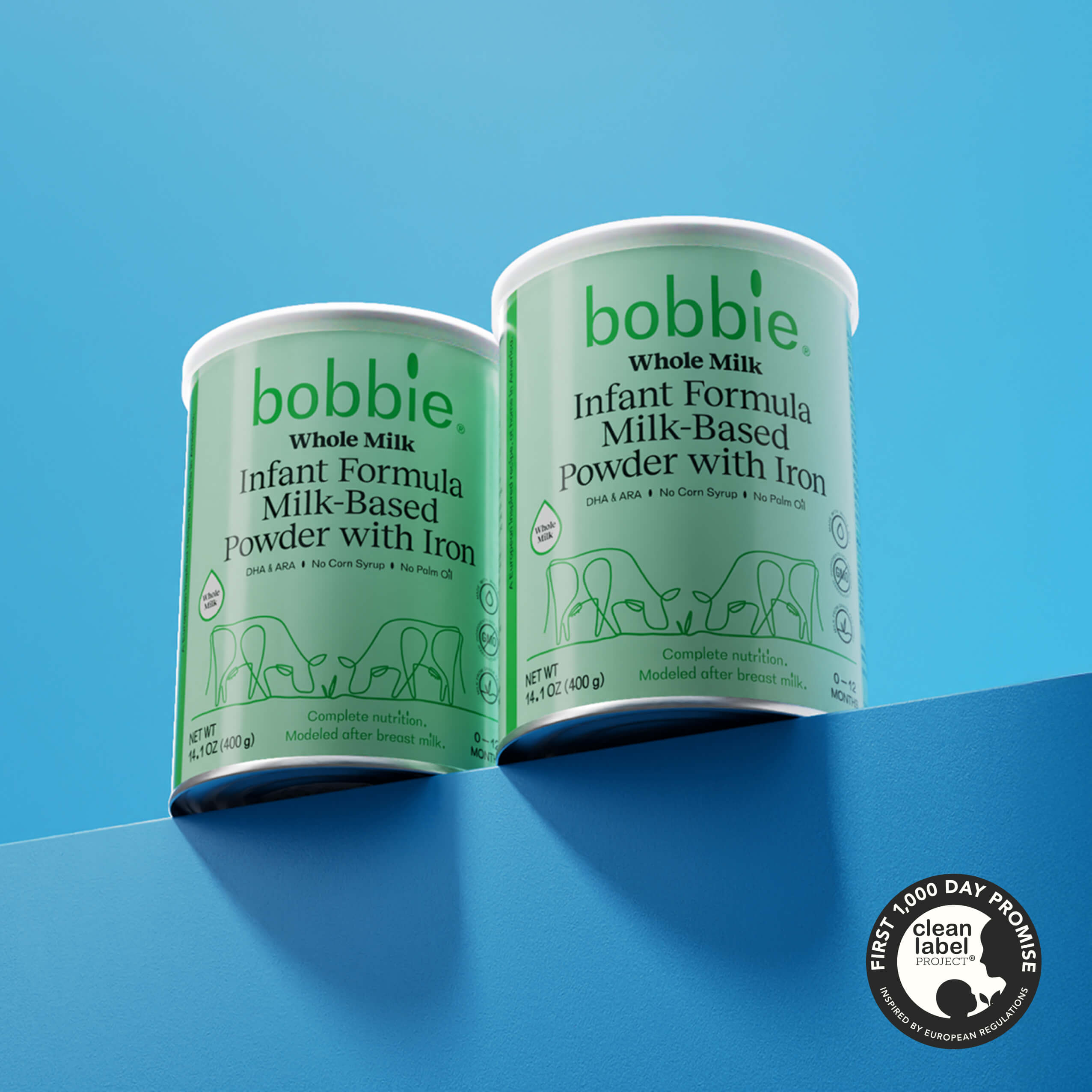 Grass-fed Whole Milk Infant Formula Starter Bundle