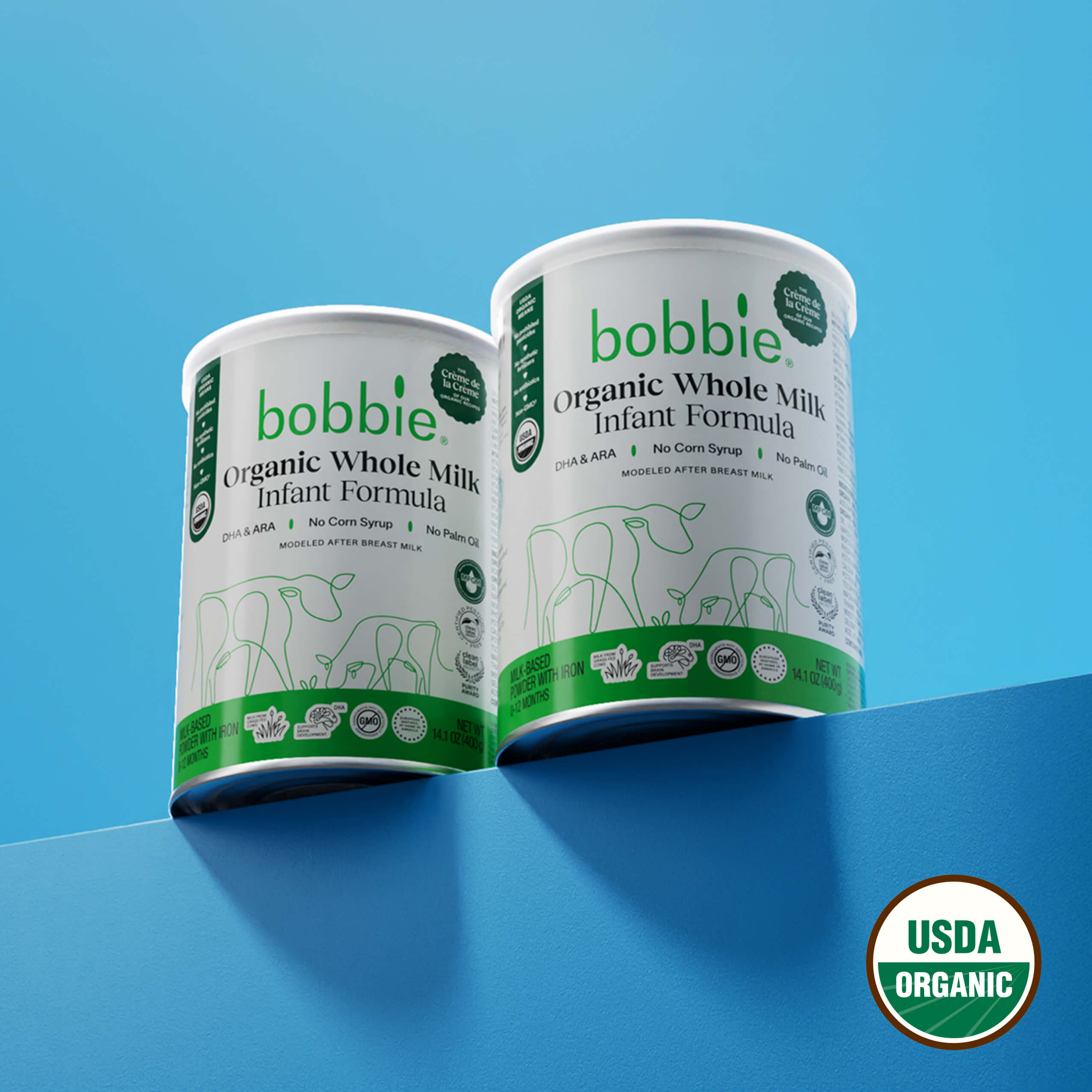 Organic Whole Milk Infant Formula Starter Bundle