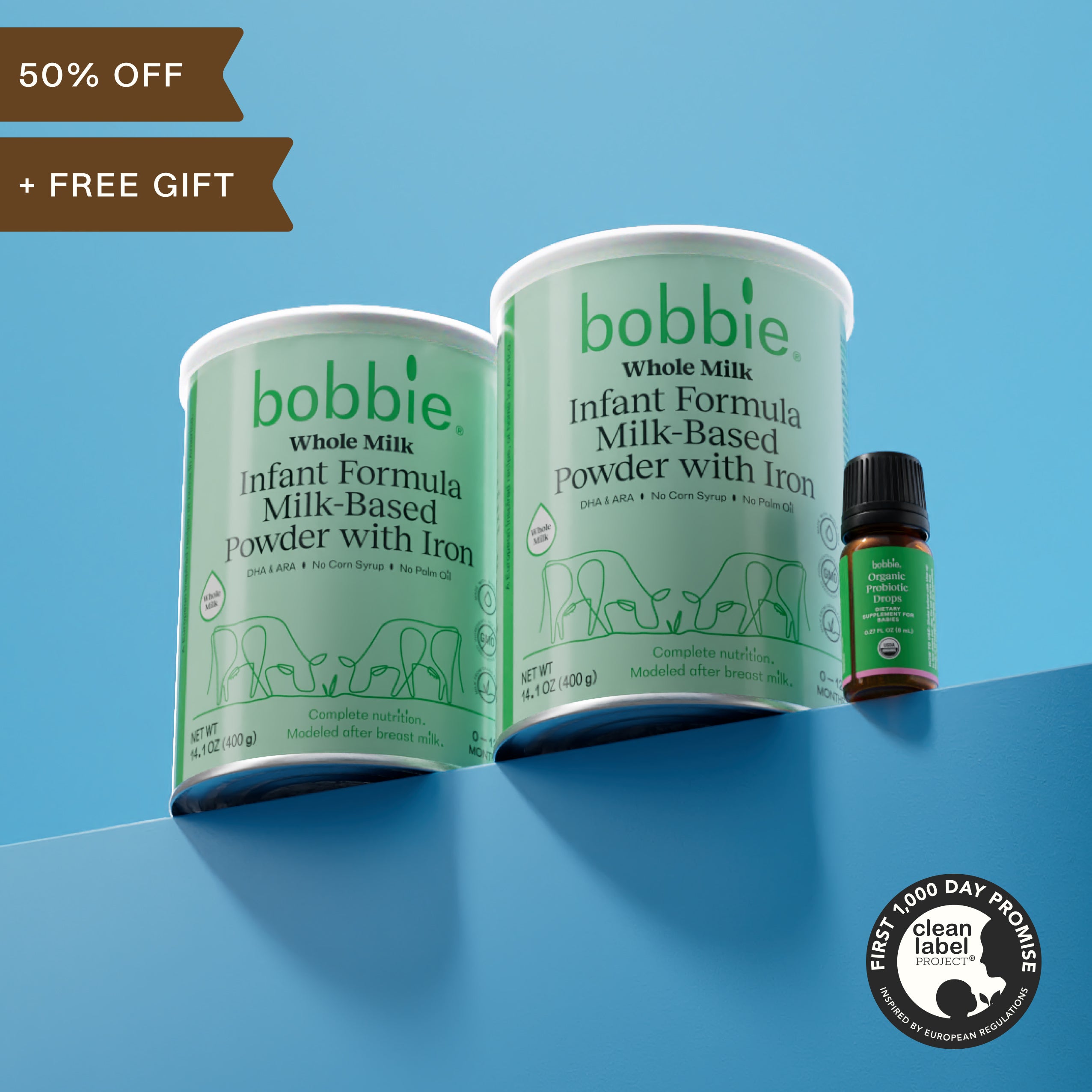 Grass-fed Whole Milk Infant Formula Starter Bundle - Trial