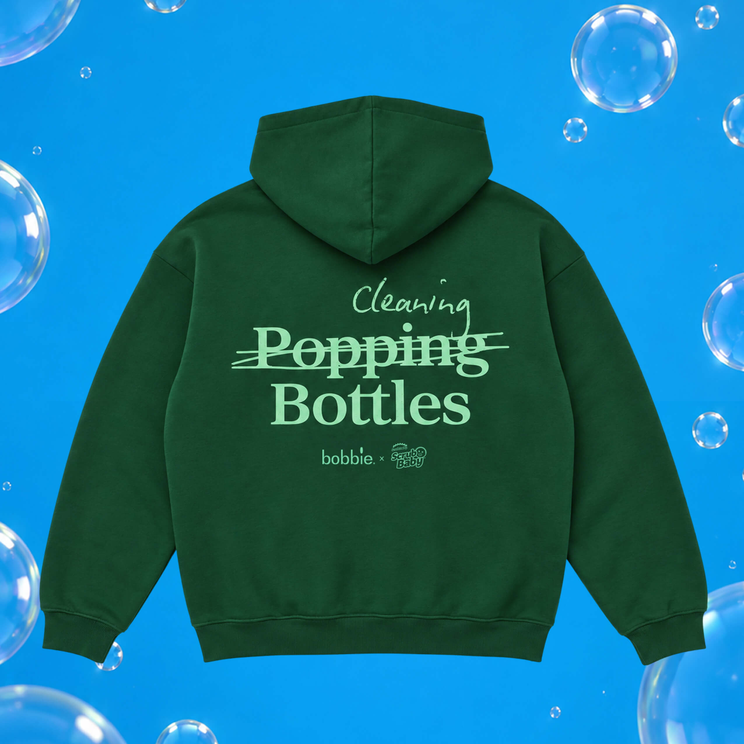 Cleaning Bottles Adult Hoodie