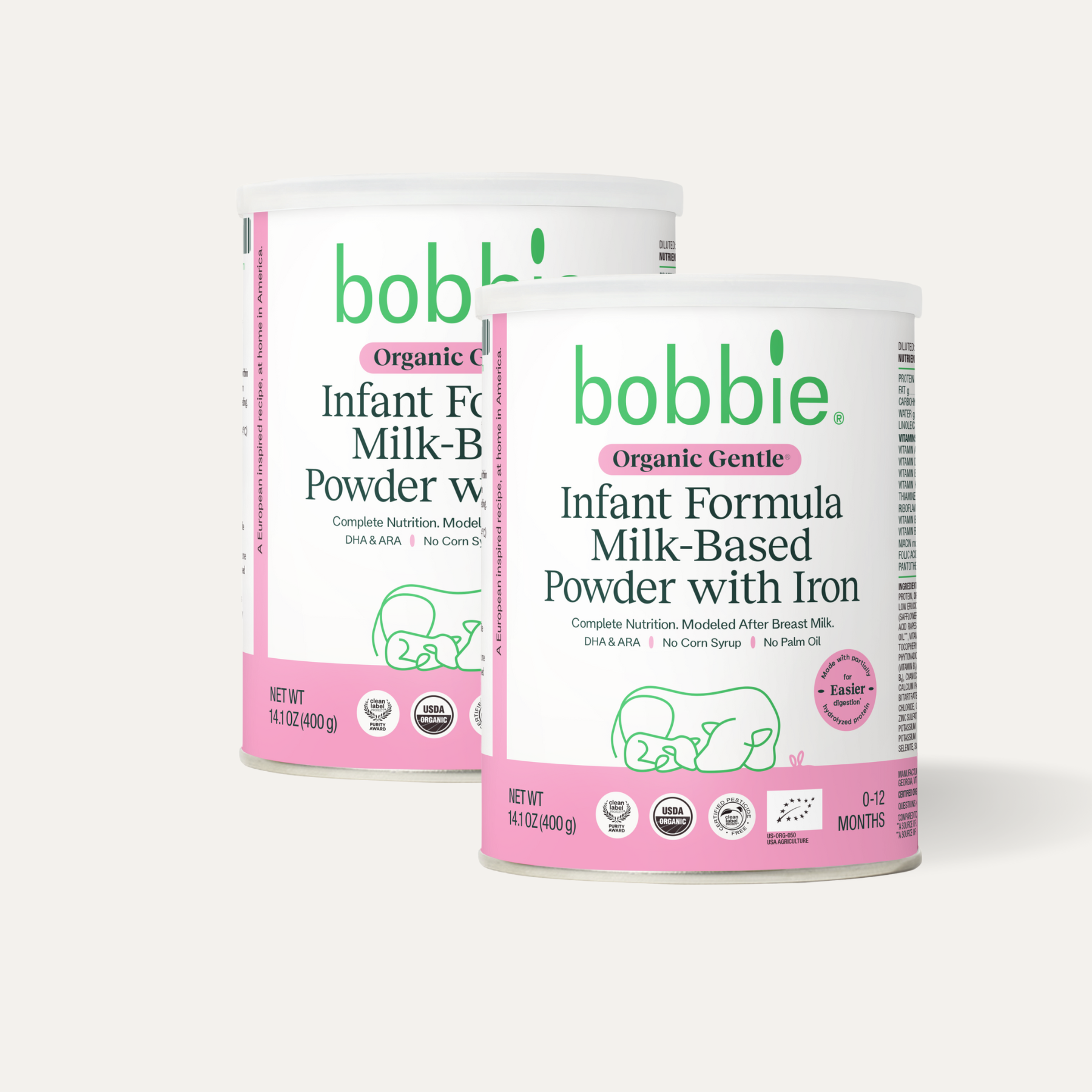 Organic Gentle Infant Formula Starter Bundle
