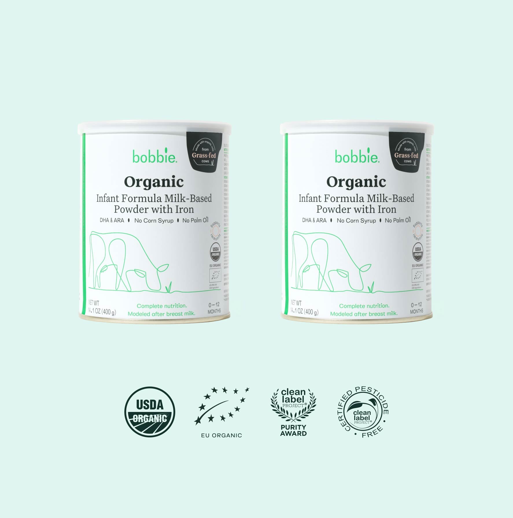 Organic Infant Formula 2 Can Trial