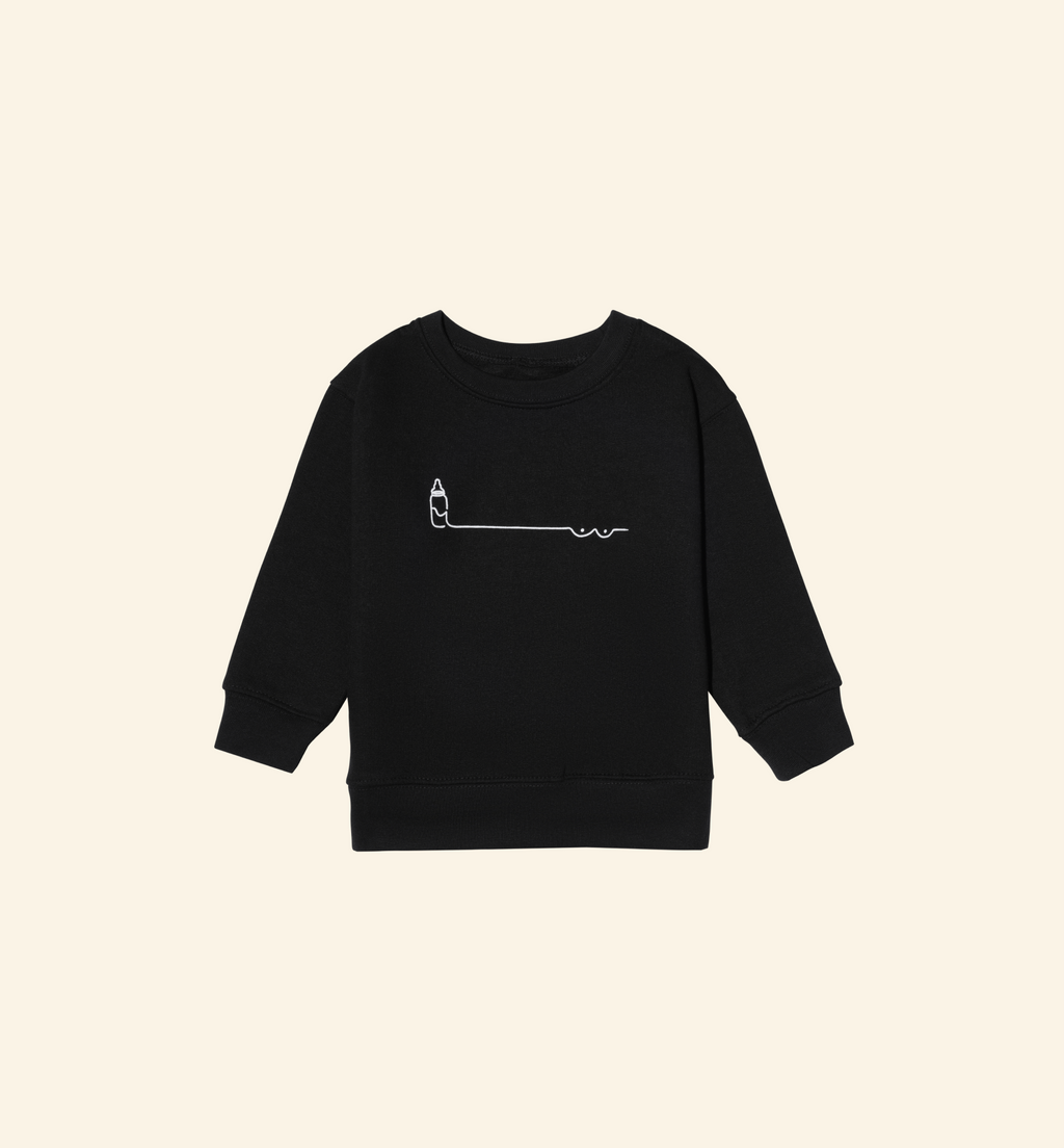 ★ARIES★ U Casper sweatshirt baby black KASPER SWEAT BABY B PDP_MiniBobbieCrew_1.png?v=