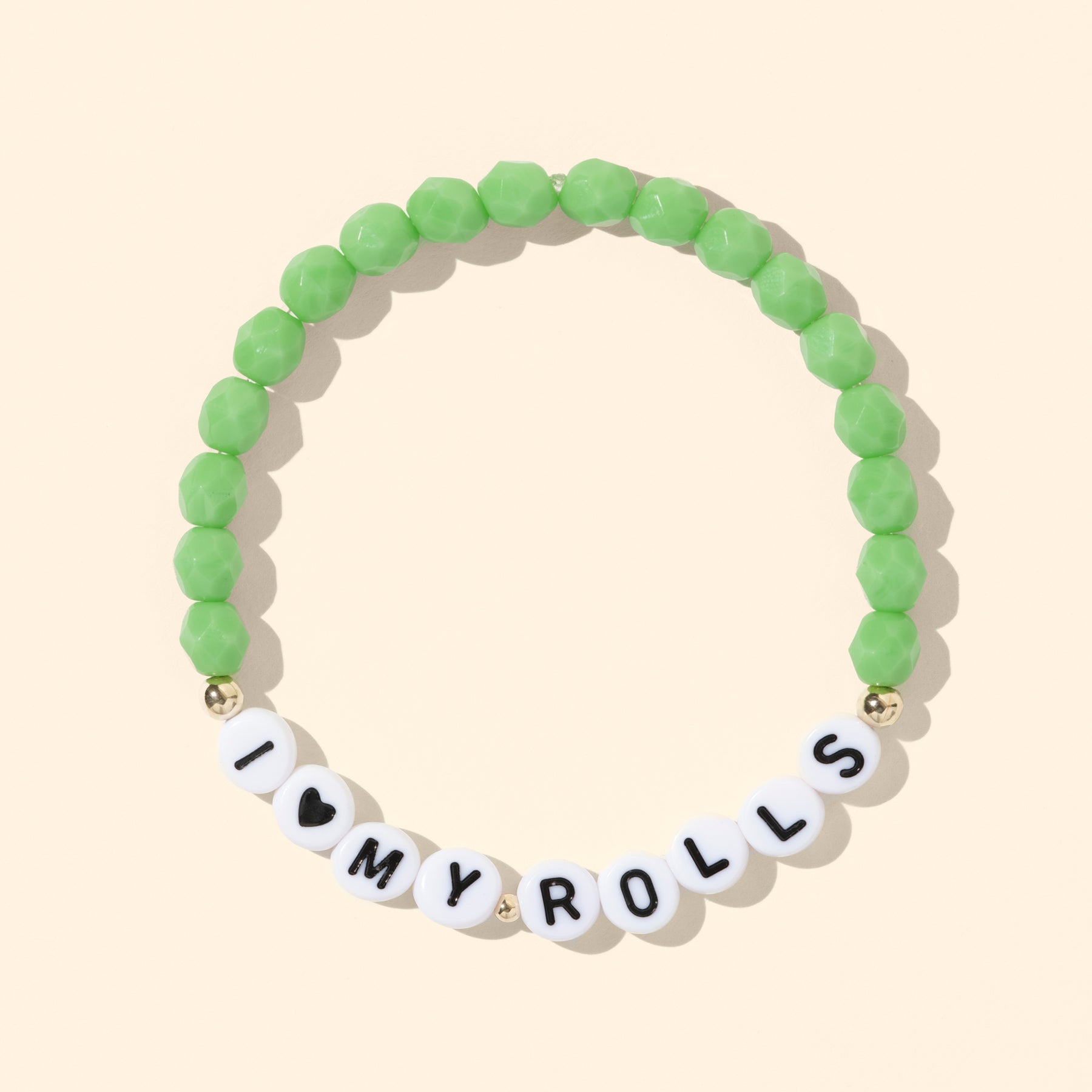 The I ♥ MY ROLLS Bracelet